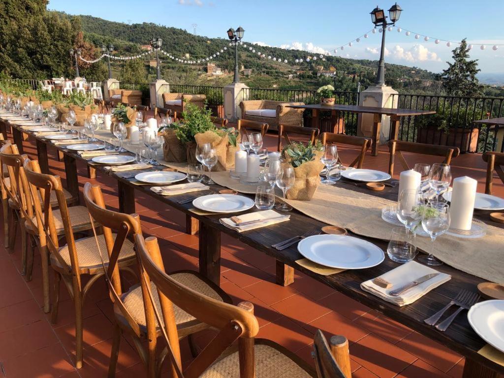 Villa Del Parco In Tuscany Сан-Баронто Экстерьер фото